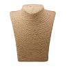 Woven Straw Rope Necklace Displays NDIS-C003-2-1