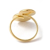 304 Stainless Steel Open Cuff Ring Findings STAS-E124-05I-G-3