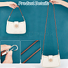 WADORN 2Pcs 2 Style PU Leather Bag Handles PURS-WR0001-30D-4