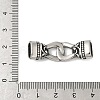 304 Stainless Steel Knot Connector Charms STAS-Z147-11AS-01-3