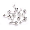 Tibetan Style Alloy Pendants TIBEP-16626-AS-NR-2