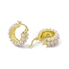 Rack Plating Brass Hoop Earrings for Women EJEW-M213-28G-2