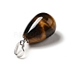 Natural Tiger Eye Pendants G-I332-05P-14-3