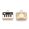 Eco-Friendly Zinc Alloy Charms FIND-N048-59E-NR-1