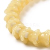 Opaque Glass Beads Strands LAMP-H061-01A-03-4