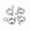 Tarnish Resistant 304 Stainless Steel Smooth Surface Spring Ring Clasps LS-STAS-H396-B-02P-2