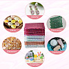 20Pcs 4 Colors Double-faced Laser Bubble Packaging Bags AJEW-TA0001-87-9