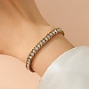 Stainless Steel Rhinestone Cup Chain Bracelets for Woman PW-WG34DD3-02-2