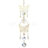 Iron Butterfly Hanging Ornaments HJEW-TA00171-1
