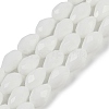 Opaque Solid Color Beads Strands EGLA-N013-P4mm-D02-1