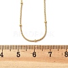 Ion Plating(IP) 304 Stainless Steel Snake Chain Necklaces NJEW-F248-11A-G-2