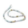 Natural Flower Amazonite Beads Strands G-D608-8mm-2