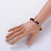 Stretch Buddhist Jewelry Multi-Color Gemstone Chakra Bracelets X-BJEW-JB01687-01-3
