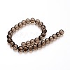 Glass Round Bead Strands X-GLAA-I028-8mm-03-2