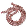 Natural Green Strawberry Quartz Beads Strands G-P544-E04-01-3