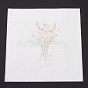 DIY Embroidery Fabric with Eliminable Pattern DIY-P032-B03-1