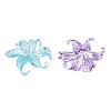 Transparent Plastic Beads KY-N025-43-2