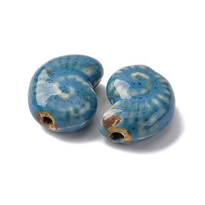 Ocean Series Handmade Porcelain Beads PORC-R002-03E-1