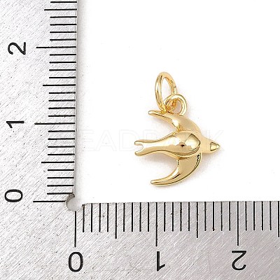 Brass Pendants KK-Z132-25G-1