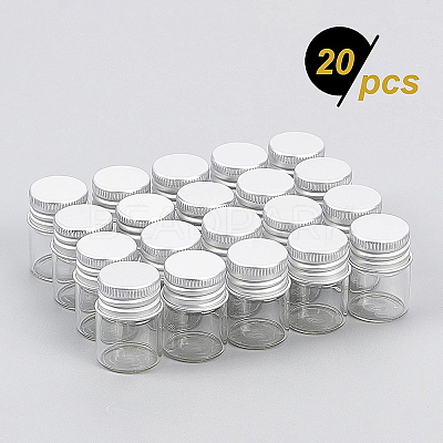 Glass Bottles AJEW-BC0001-20A-1