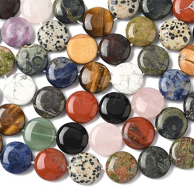 Natural & Synthetic Gemstone Beads Strands G-L246-02-1