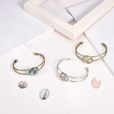DIY Brass Bangle Makings DIY-SC0007-50-1