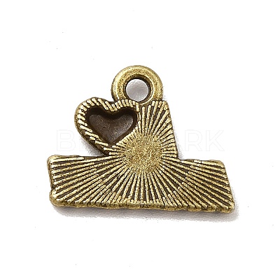Tibetan Style Alloy Pendants PALLOY-M198-35AB-1