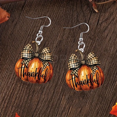 Acrylic Dangle Earrings FS-WGE7B92-01-1