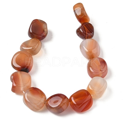 Natural Agate Beads Strands G-H295-D01-17-1