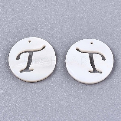 Natural Freshwater Shell Charms SHEL-S276-119T-1