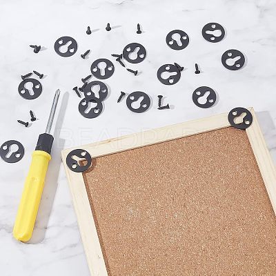 60Sets Iron Frame Accessories FIND-FH0003-18-1