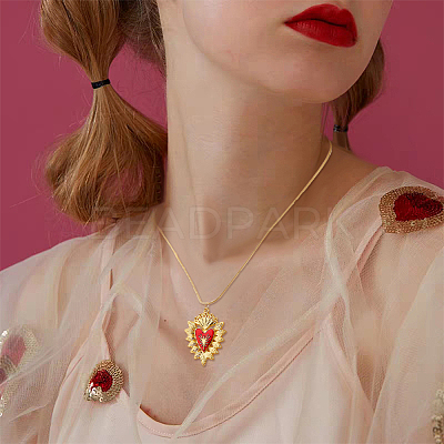 24Pcs 12 Styles Alloy Enamel Pendants ENAM-HS0001-05-1