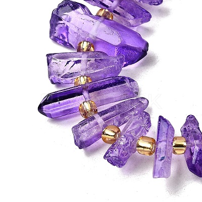 Natural Quartz Crystal Beads Strands G-F800-E11-1