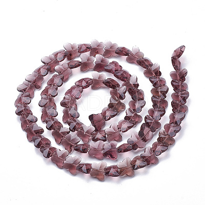 Transparent Glass Beads GLAA-Q066-10mm-B04-1