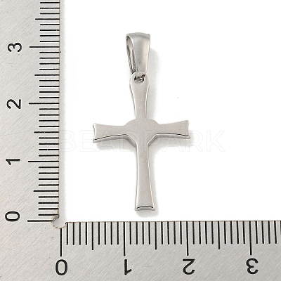 304 Stainless Steel Pendants STAS-C102-14GP-1