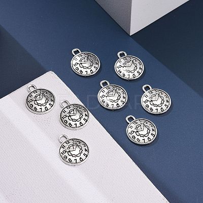 Tibetan Style Alloy Pendants PALLOY-A15541-AS-2-1