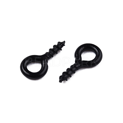 Spray Painted Iron Screw Eye Pin Peg Bails IFIN-N010-002A-1