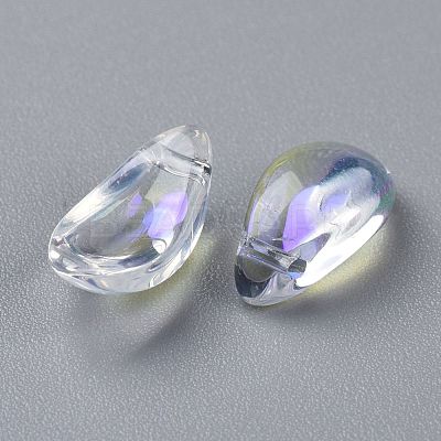 Transparent Glass Beads GGLA-M004-04A-01-1