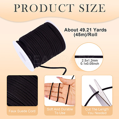 Faux Suede Cord OCOR-TAC0018-03B-1
