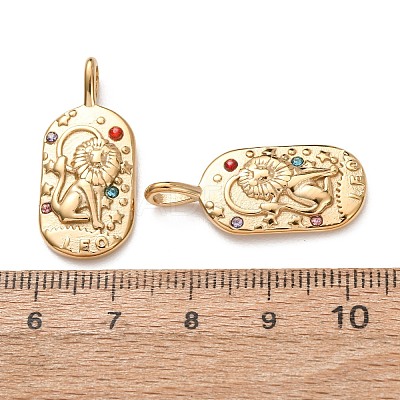 304 Stainless Steel Pendants STAS-C184-10G-11-1
