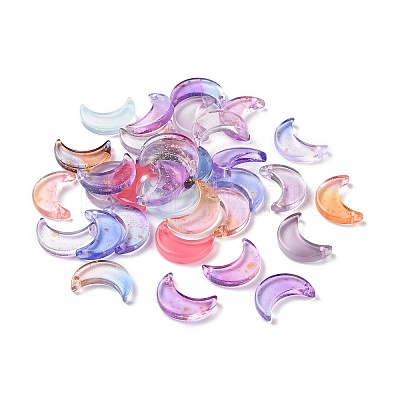 Gradient Color Glass Pendants X-GLAA-G081-01-1