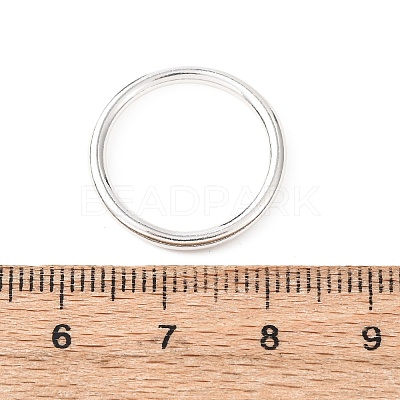 990 Sterling Silver Finger Rings RJEW-Z128-01S-01-1