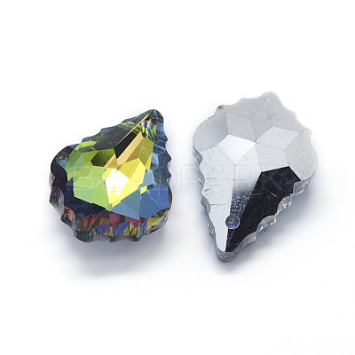 Faceted Glass Pendants X-GLAA-F068-A02-1