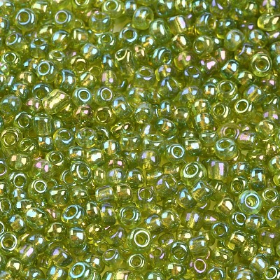 Round Glass Seed Beads SEED-A007-3mm-164-1