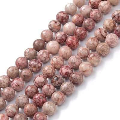 Natural Maifanite/Maifan Stone Beads Strands G-P451-01A-1