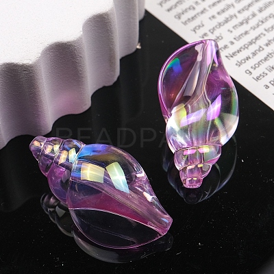 UV Plating Acrylic Beads LS-PW-WGFFE14-02-1