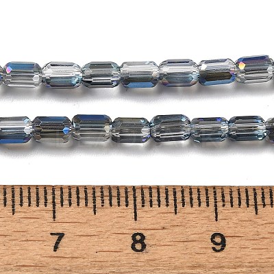 Electroplate Glass Beads Strands EGLA-D031-01-23-1