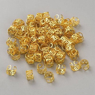 Iron Dreadlocks Beads Hair Decoration FIND-CJC0010-94A-G-1