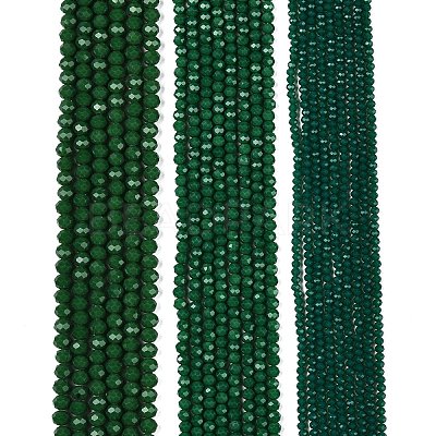 Opaque Solid Color Imitation Jade Glass Beads Strands EGLA-A044-P4mm-D09-1