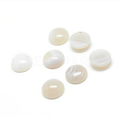 Natural Agate Gemstone Cabochons G-T020-12mm-28-1